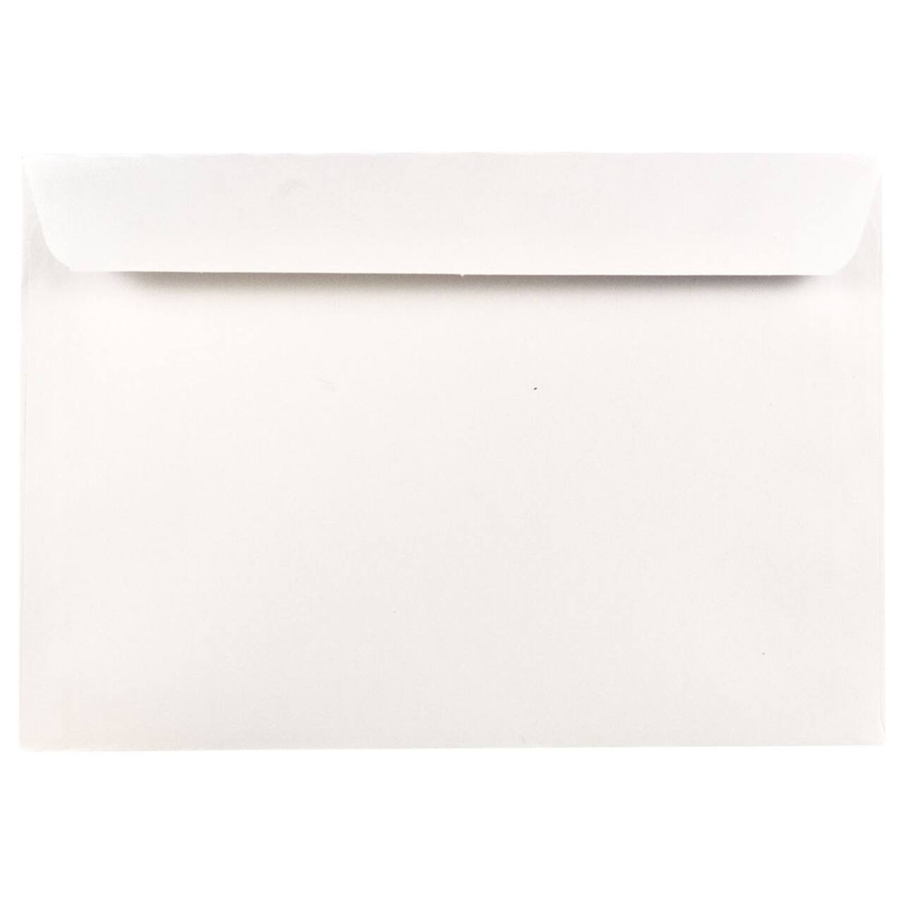 JAM Paper 6.5" x 9.5" White Booklet Commercial Envelopes